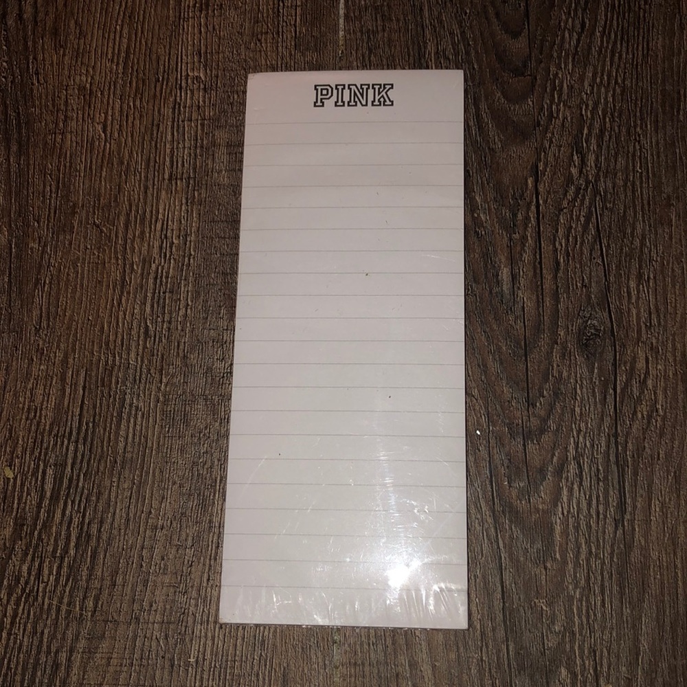 Wrapped PINK notepad paper